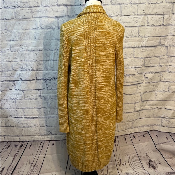 Anthropologie Abigail Marled Duster Long Cardigan Sweater Medium Open Front - Picture 7 of 12